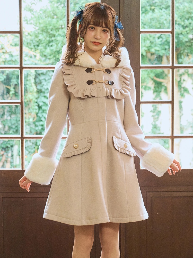 ビットデザインドーリーダッフルコート - Ank Rouge(アンクルージュ)の  