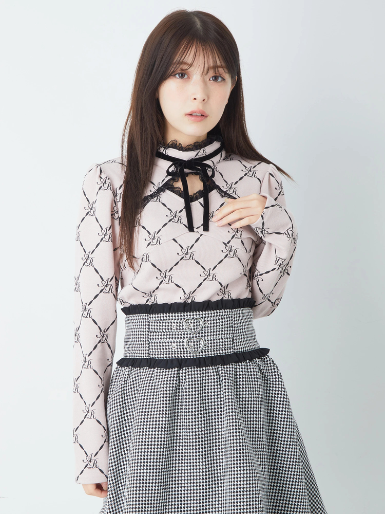 新品 ヤマダヤ RADIATE バイカラーロゴテープスカート アイボリー YAMADAYA's BRAND 2024】 ◇RADIATE @radiatejapan