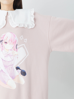 女の子プリントプルオーバー