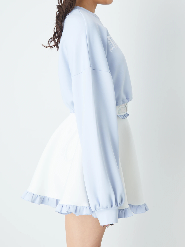 アンヌーク anuke メッシュ 刺繍 プルオーバー F ànuke online store（アンヌーク）anuke(アンヌーク) トップス