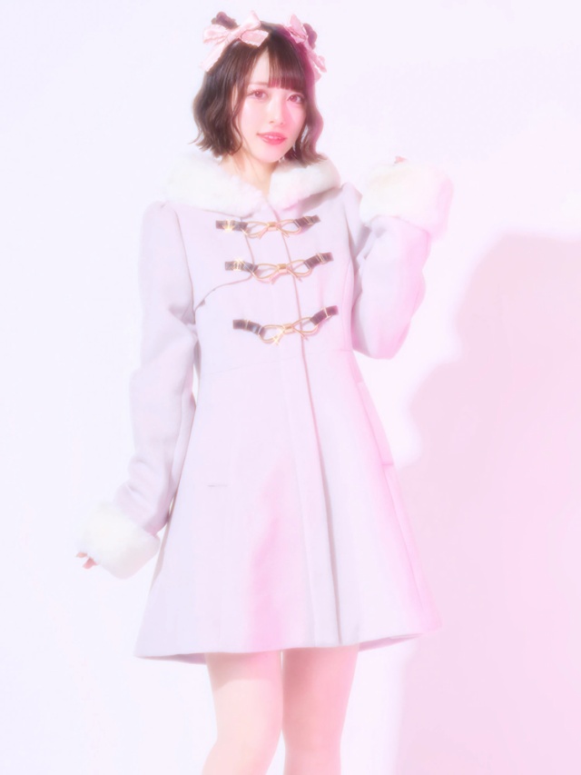 リボンビットドーリーダッフルコート - Ank Rouge(アンクルージュ)の  