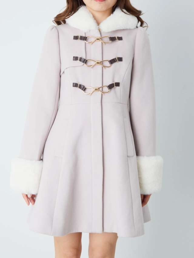 リボンビットドーリーダッフルコート - Ank Rouge(アンクルージュ)の  