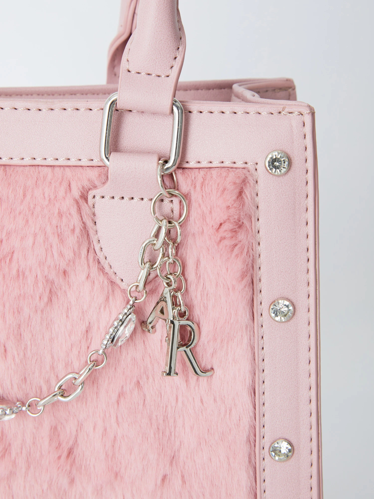 ビジューファー合皮Bag - Ank Rouge(アンクルージュ)のショルダー