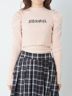 ウエストクロスリブTOPS
