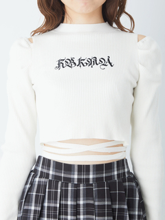 ウエストクロスリブTOPS