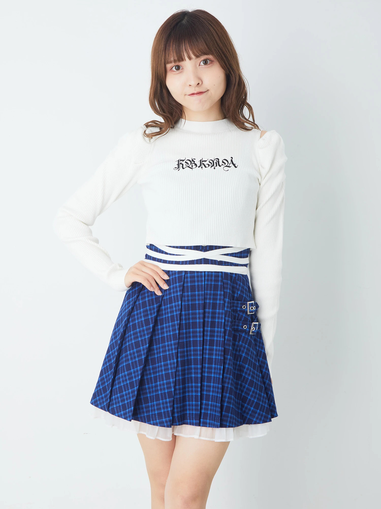 【ANTIGEL】新作★DENTELLE REBELLE★ハイウエストタイプ ウエストクロスリブTOPS - Ank Rouge(アンクルージュ)のTシャツ