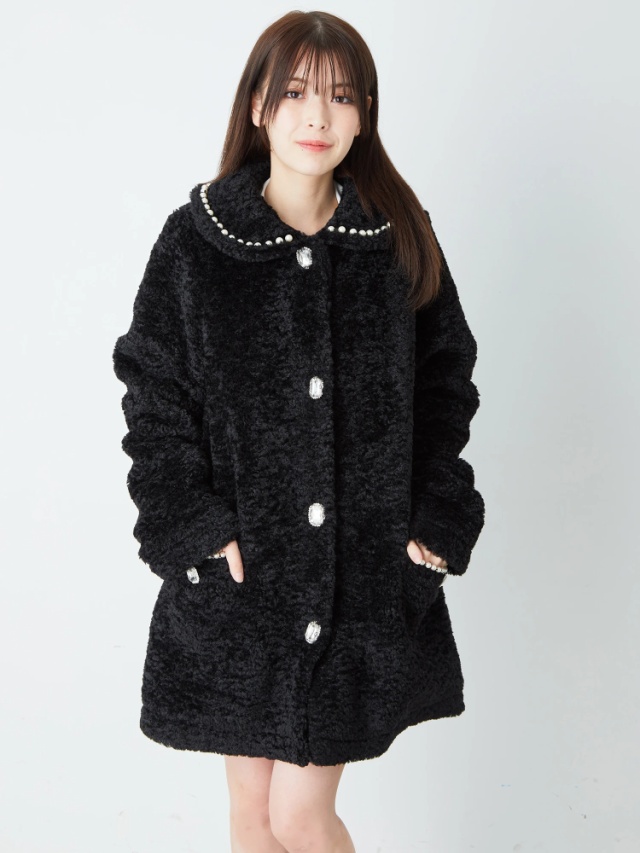 パールファーコート - Ank Rouge(アンクルージュ)のコート  