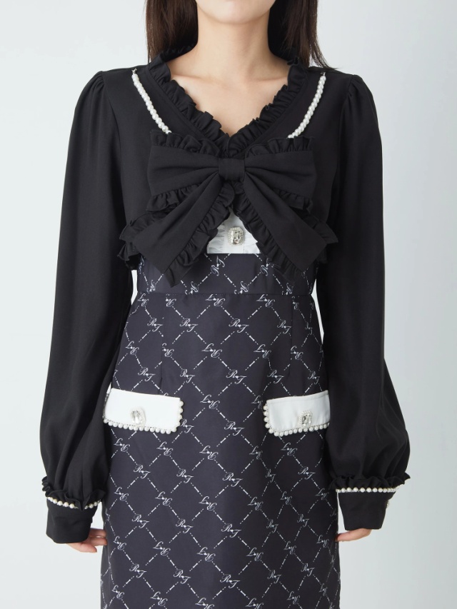 Re♥Twinkle リボンショートブラウス - Ank Rouge(アンクルージュ)の  