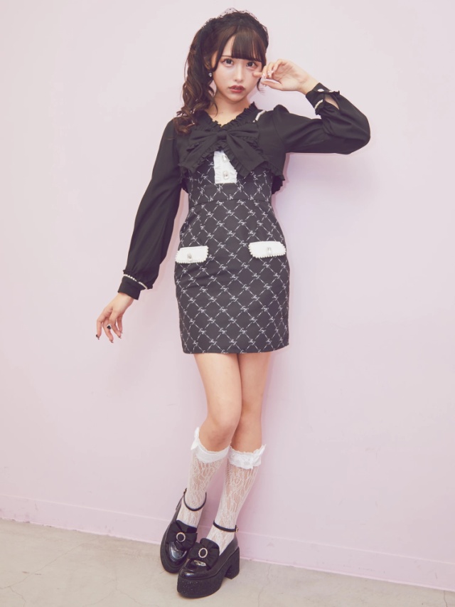 Re♥Twinkle リボンショートブラウス - Ank Rouge(アンクルージュ)の  