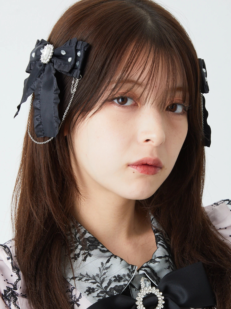 ≪大人かわいいリボン♪≫ CHANEL バレッタ