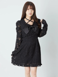 デコルテクロスSETUPワンピース - Ank Rouge(アンクルージュ)の  