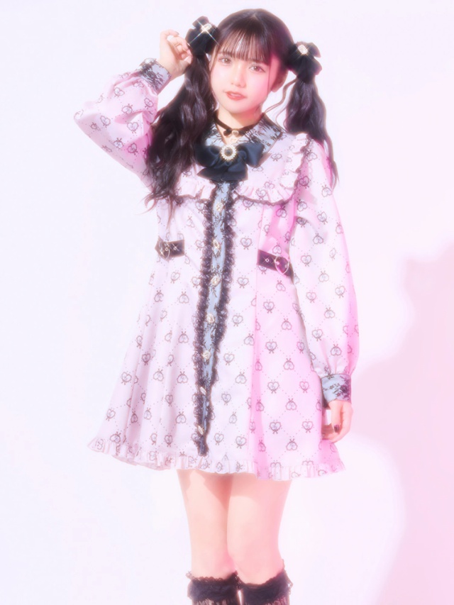 モノグラムドーリーワンピース - Ank Rouge(アンクルージュ)の  