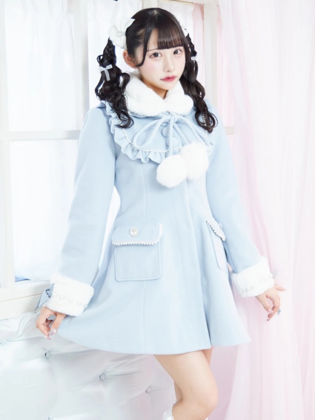 Re♥Twinkle ヨークフリルコート - Ank Rouge(アンクルージュ)のコート  