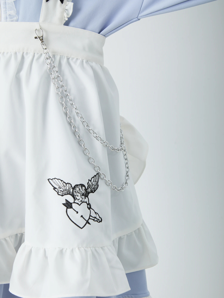 ❤︎4点セット❤︎ アンクルージュ、量産型、バレエコア、エブリン、アイスグレー♩ ロゴ刺繍プルオーバー - Ank Rouge(アンクルージュ)のTシャツ