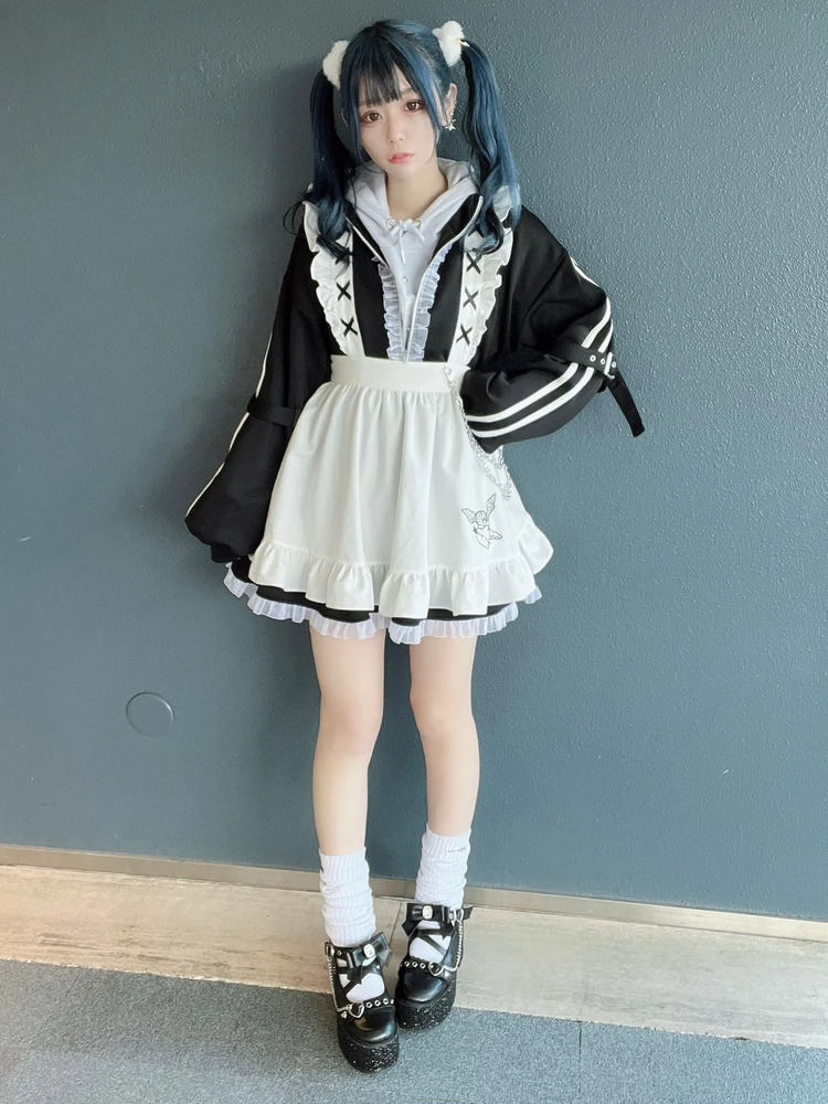 Be mqin チェーン付きエプロン - Ank Rouge(アンクルージュ)の