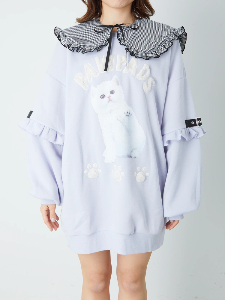 フリルプリントPO - Ank Rouge(アンクルージュ)のTシャツ・カットソー
