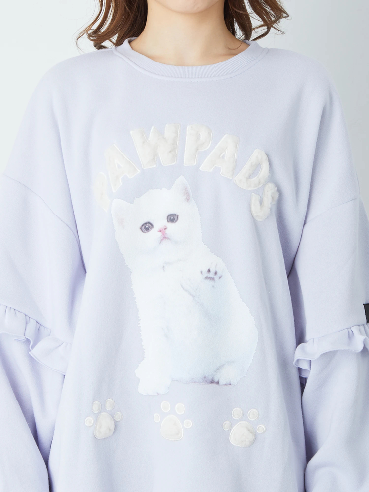 フリルプリントPO - Ank Rouge(アンクルージュ)のTシャツ・カットソー