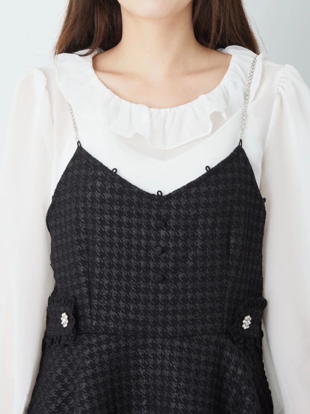 Re♥Twinkle フリルキャミコンビネゾン - Ank Rouge(アンクルージュ)の  