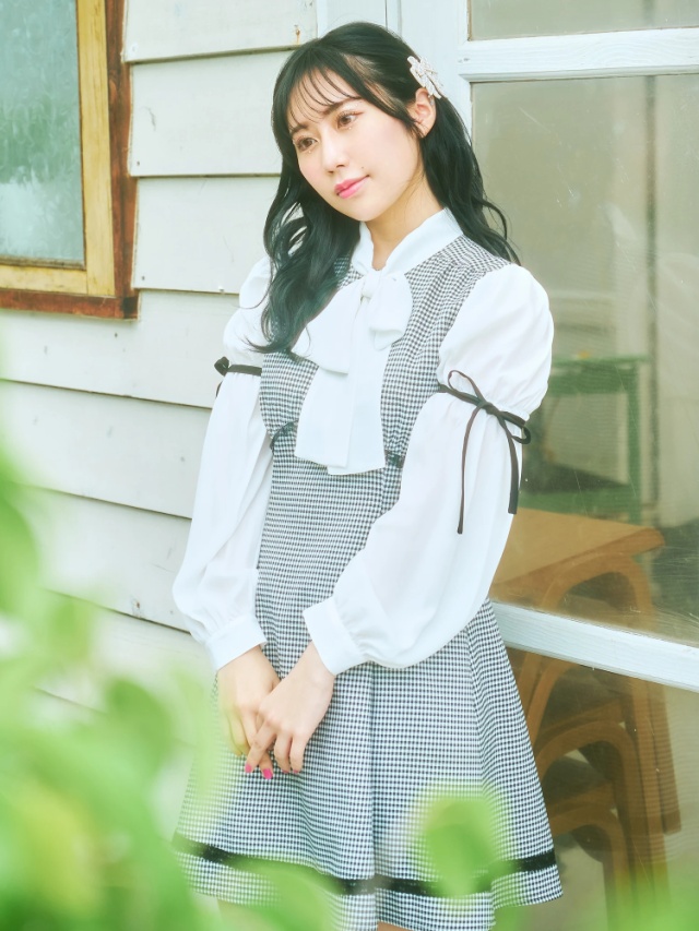 パフスリーブリボンOP - Ank Rouge(アンクルージュ)のワンピース 