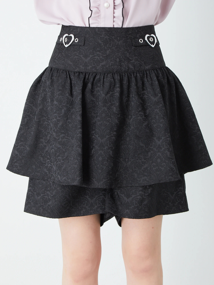 Ank Rouge  アンクルージュ  ハートベルトジャガードOP Ank Rouge アンクルージュ ハートベルトジャガードOP - メルカリ