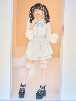 Ank Rouge アンクルージュ ハートベルトジャガードOP