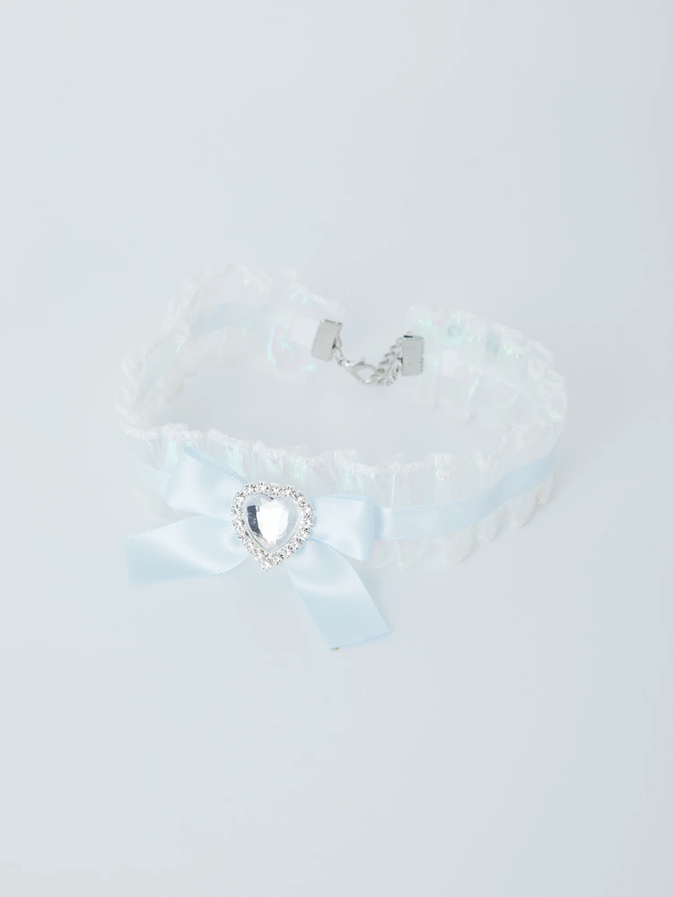 オーロラリボンチョーカー - Ank Rouge(アンクルージュ)のネックレス