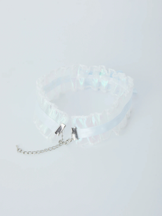 オーロラリボンチョーカー - Ank Rouge(アンクルージュ)のネックレス