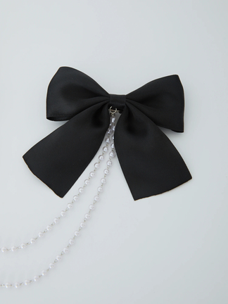 【新品タグ付き】リランドチュール リボンモチーフプルオーバー 白 ホワイト Logo Pearl Headdress by Angelic Pretty