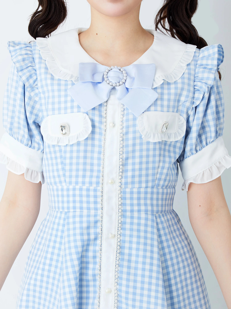 ギンガムチュニック - Ank Rouge(アンクルージュ)のチュニック