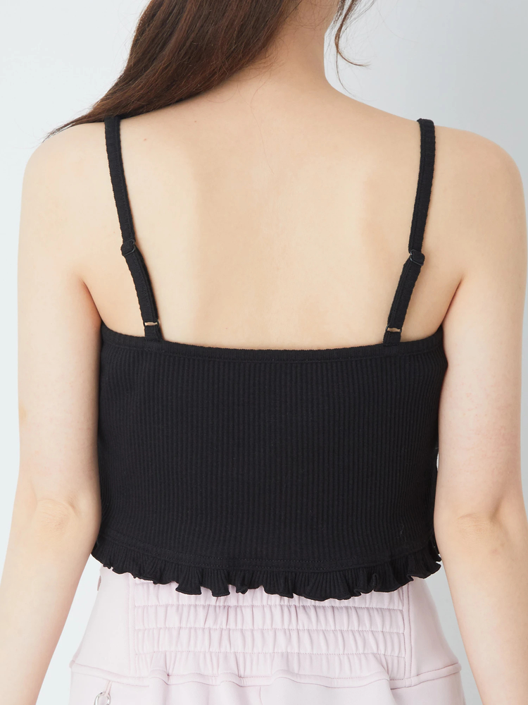 COELIE フリルキャミ COELIE one piece 🤍 ブラック推しだけど、フラワーもかわいかっ