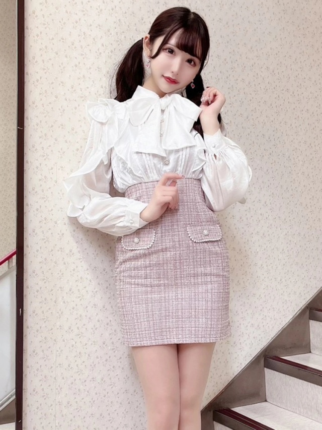 Re♥Twinkle ツイードドッキングワンピース - Ank Rouge(アン  