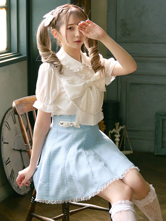 Irene ハイウエストスカート リボンベルトハイウエストSK - Ank Rouge(アンクルージュ)の