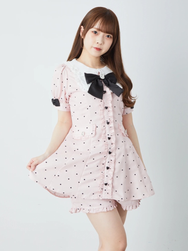 ハートドットSet up - Ank Rouge(アンクルージュ)のセットアップ  