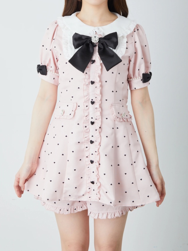 ハートドットSet up - Ank Rouge(アンクルージュ)のセットアップ  