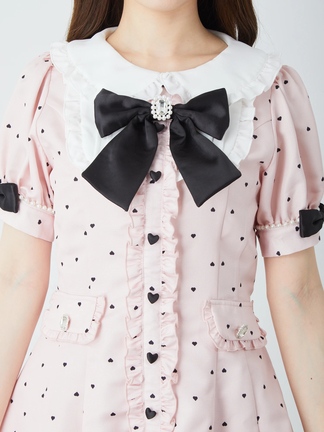 最安値 ！！Ank Rouge ハートドットSet up アンクルージュ ハートドットSet up - Ank Rouge(アンクルージュ)のセットアップ