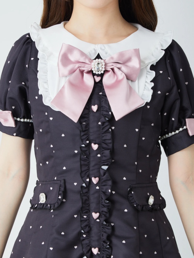 ハートドットSet up - Ank Rouge(アンクルージュ)のセットアップ  