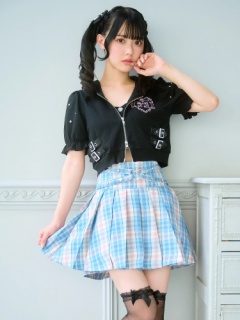 ハートプリーツスカパン - Ank Rouge(アンクルージュ)のショートパンツ  