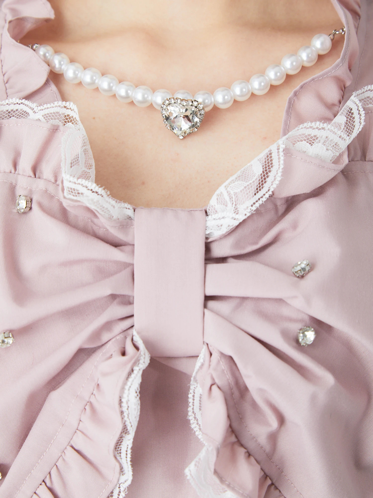 ♡Ank Rouge リボンフリルベルトシューズ 白♡ ビジューリボンシューズ - Ank Rouge(アンクルージュ)のパンプス