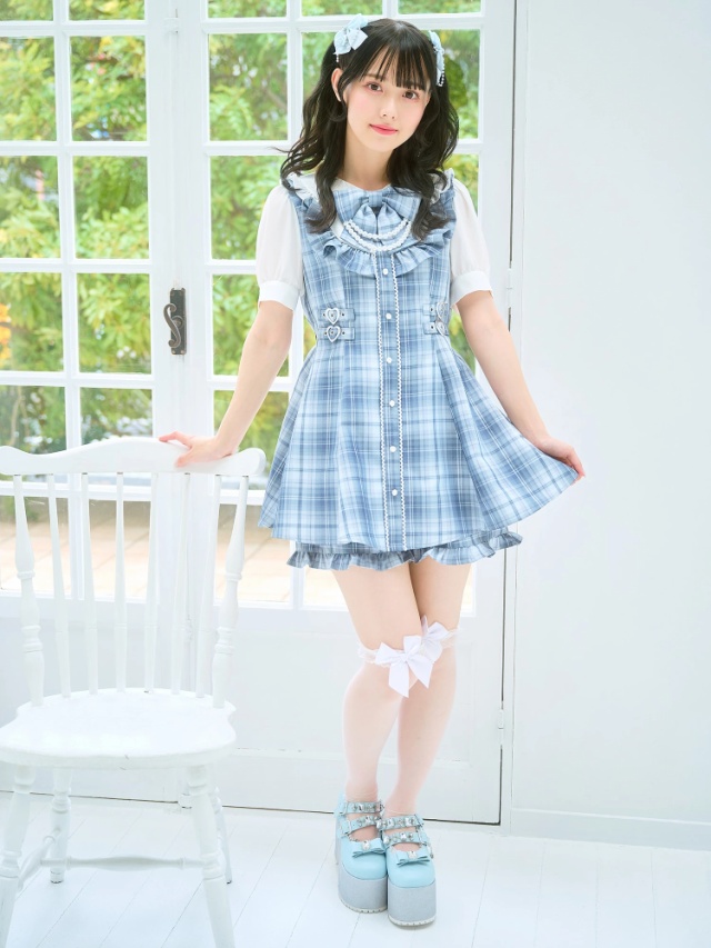 ヨークフリルハートベルトコンビネゾン - Ank Rouge(アンクルージュ)の  