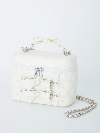 Ank Rouge ノベルティ レースバニティbag ピンク - メルカリ