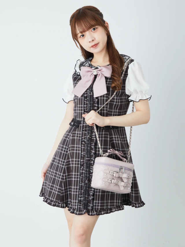 リボンバニティショルダーBAG - Ank Rouge(アンクルージュ)の 