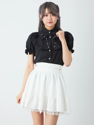 IRENE ジャガードスカート　36 ジャガードボリュームスカート/AnriettMusée（アンリエット