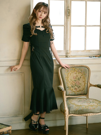 支給品 Veranda&#39;s Willems Crelan　ワンピ　エアロスーツ RUIRUE BOUTIQUE レディース ワンピース ロングワンピ バルーン