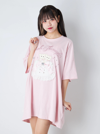 くまちゃんケーキBigTe - Ank Rouge(アンクルージュ)のTシャツ