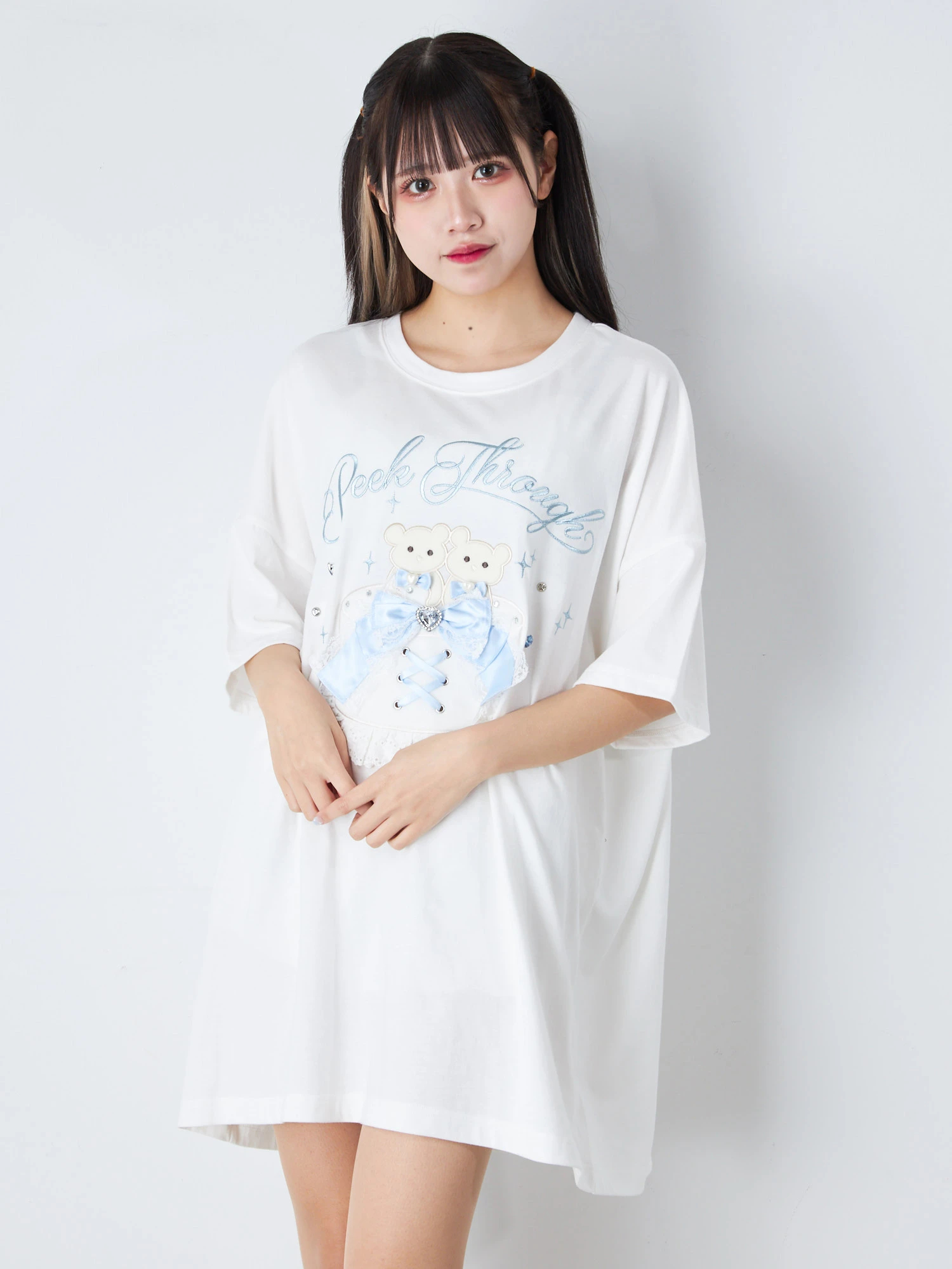 くまちゃんケーキBigTe - Ank Rouge(アンクルージュ)のTシャツ