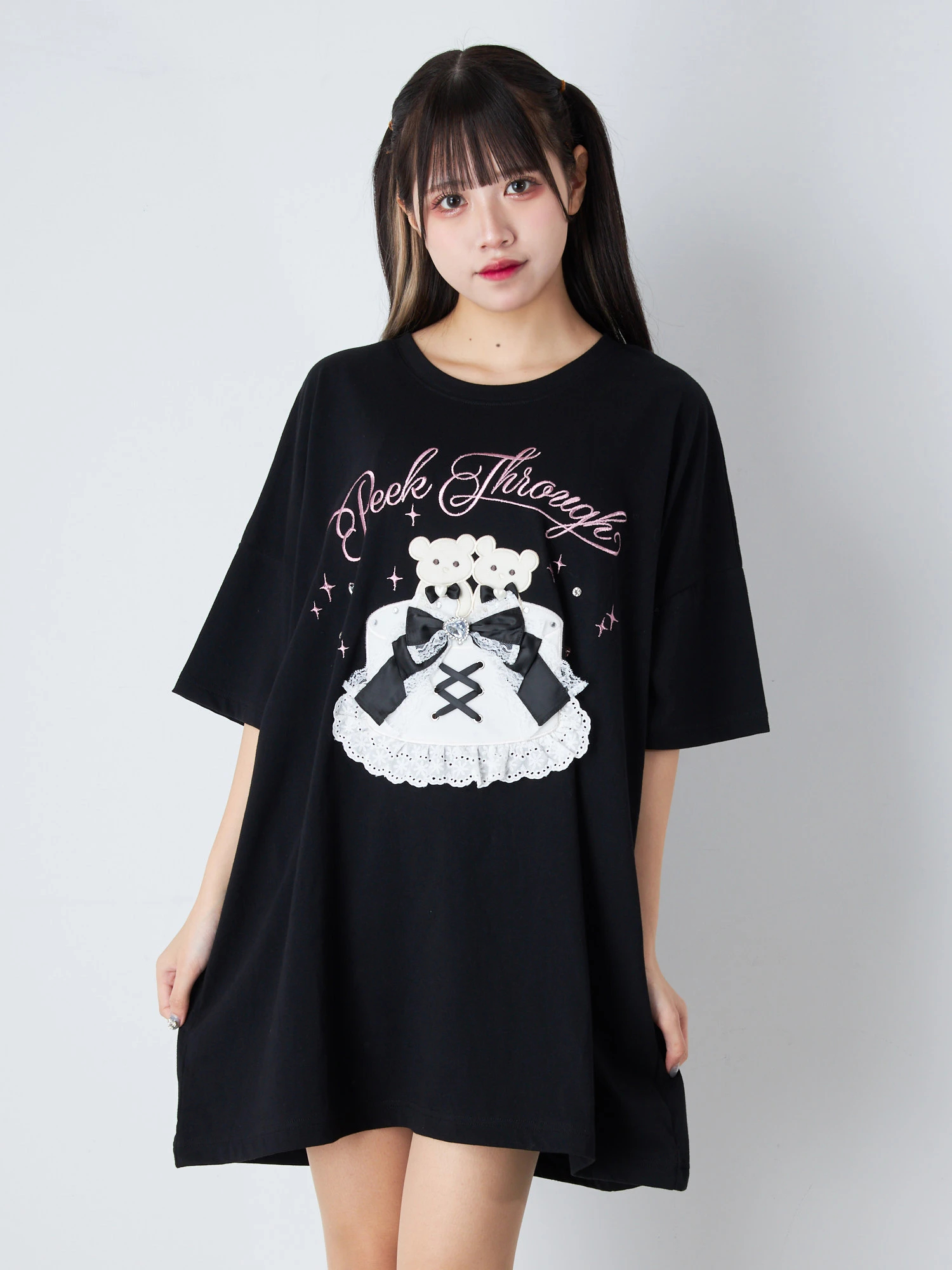 くまちゃんケーキBigTe - Ank Rouge(アンクルージュ)のTシャツ