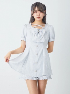 ジャガードリボンコンビネゾン - Ank Rouge(アンクルージュ)の  