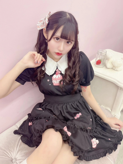 Re♥Twinkle BackリボンスイーツOP(ピンク)