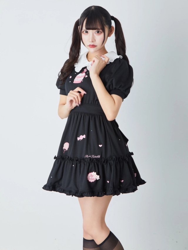 Re♥Twinkle BackリボンスイーツOP - Ank Rouge(アンクルージュ)の  