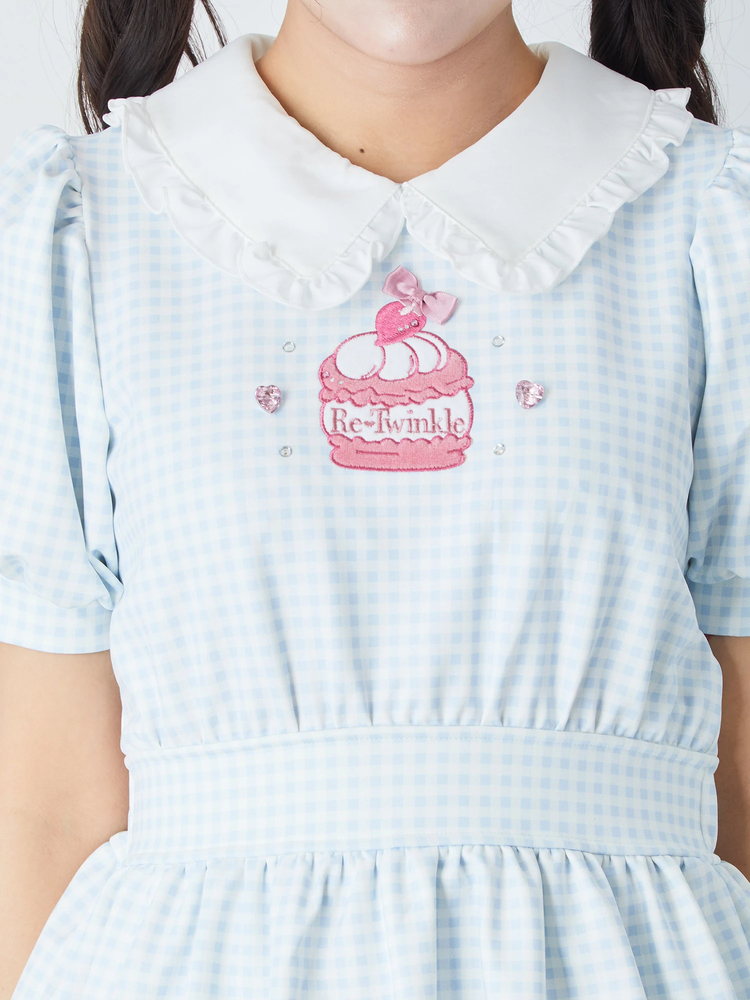 Ank Rouge Re♥Twinkle Backリボンスイーツ ワンピース Re♥Twinkle BackリボンスイーツOP - Ank Rouge(アンクルージュ
